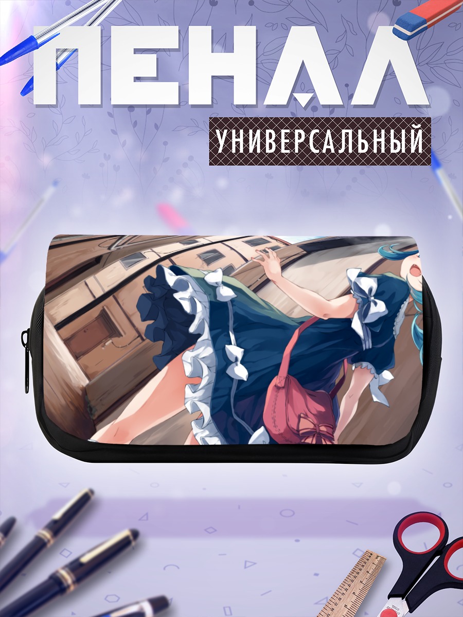 Пенал-косметичка Мику Хацунэ в городе
