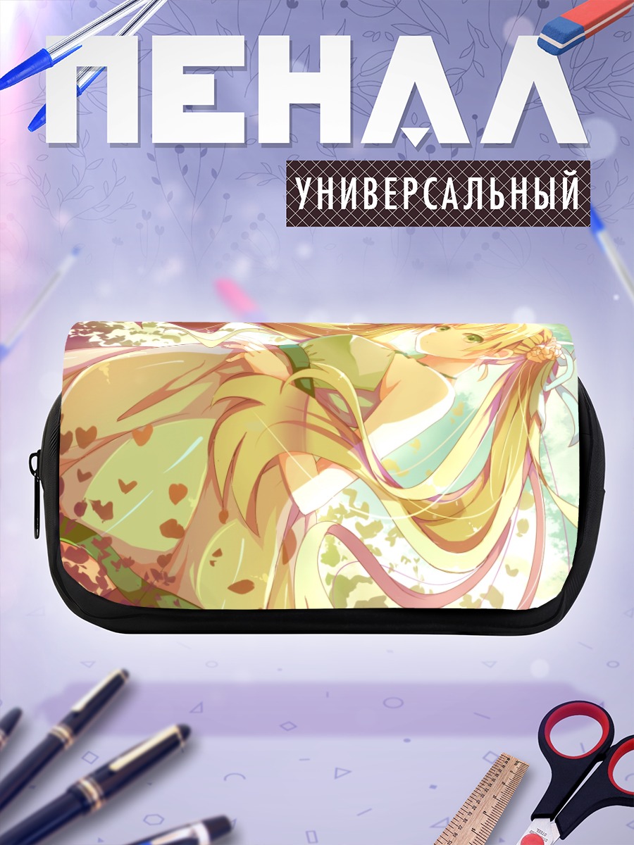 Пенал-косметичка Мику Хацунэ в сакуре