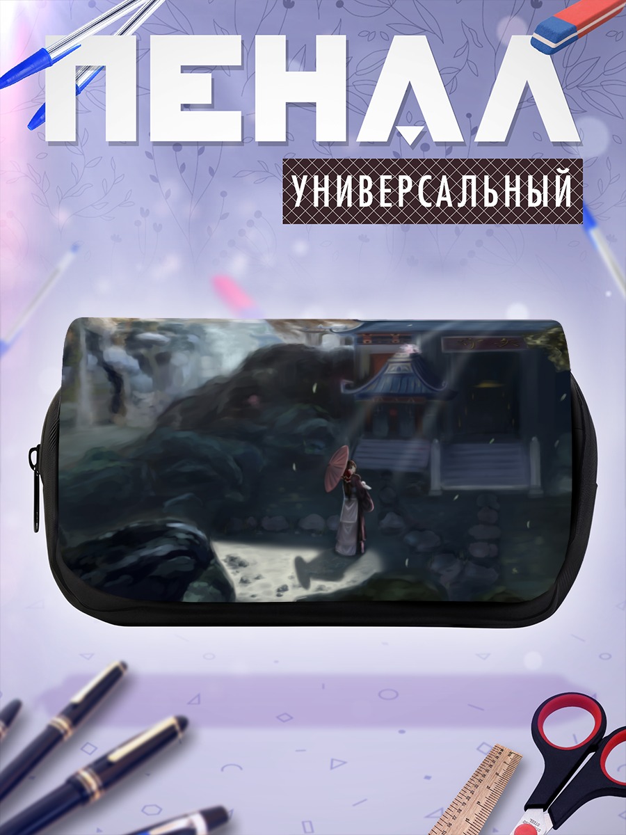 Пенал-косметичка Рейму Хакурей у храма