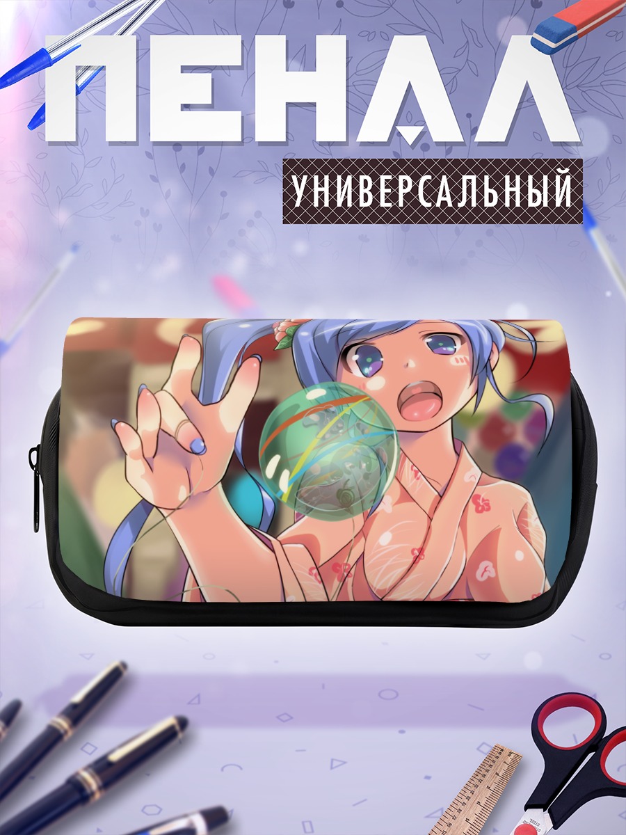 Пенал-косметичка Мику Хацунэ в кимоно