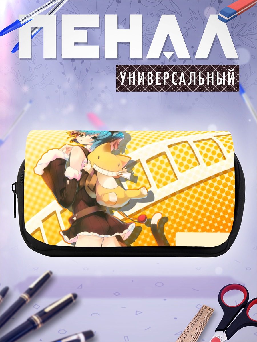 Пенал-косметичка Мику Хацунэ кошкодевочка