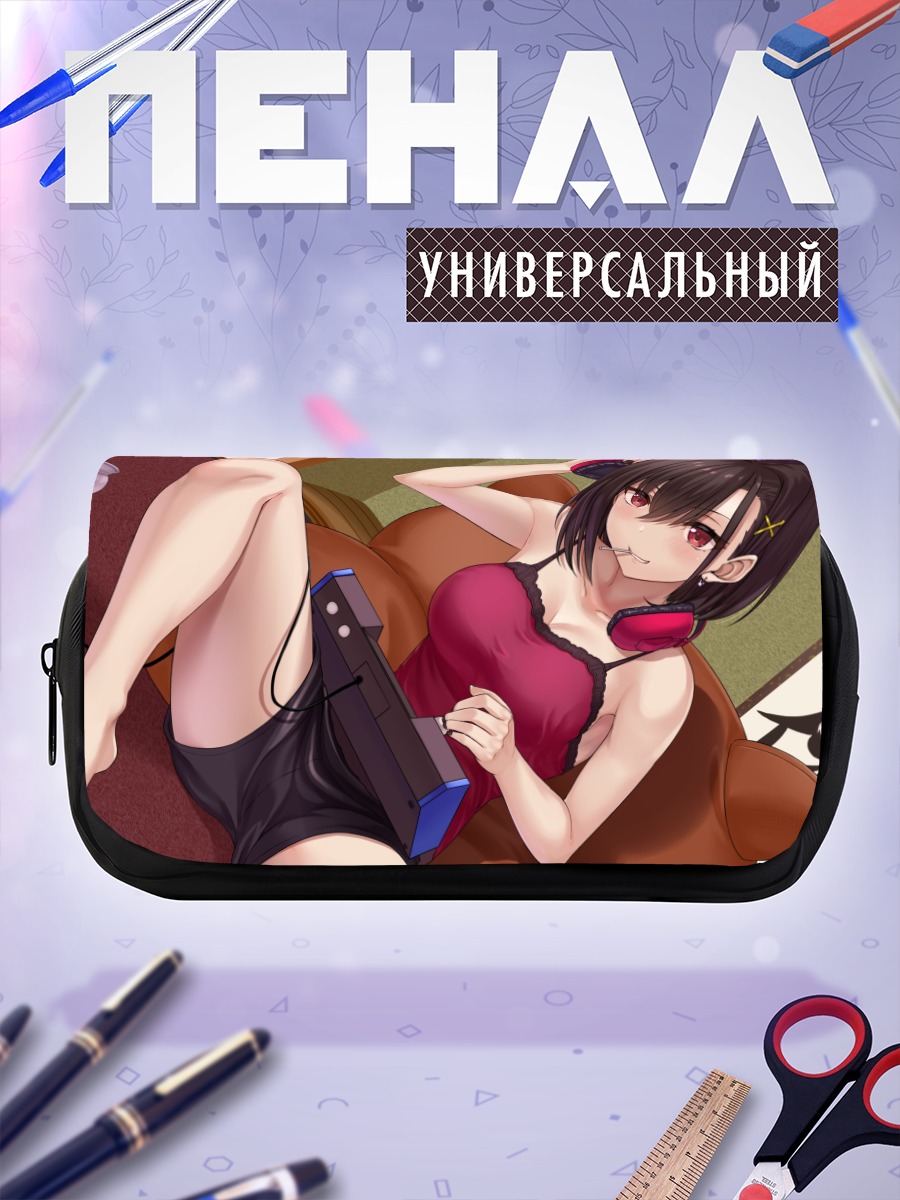 Пенал-косметичка Геймерша с леденцом