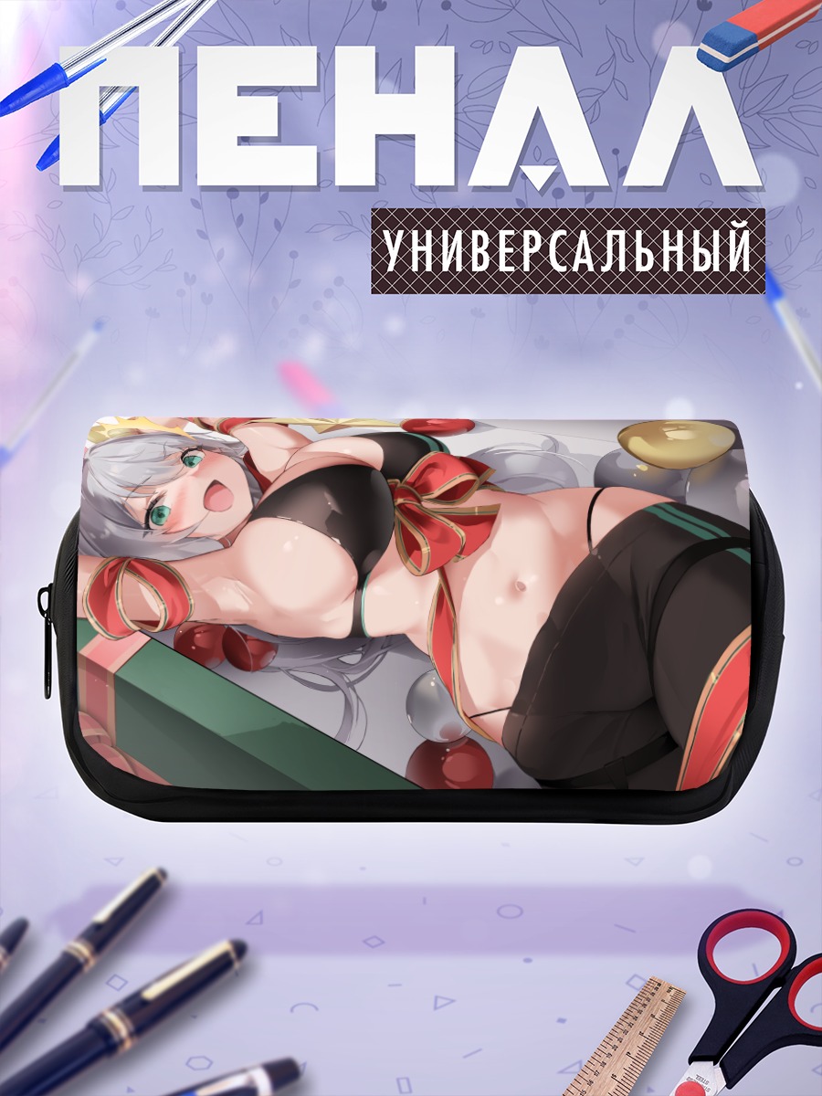 Пенал-косметичка Девушка в лентах