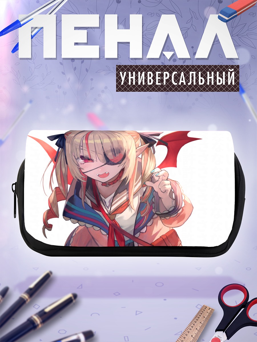Пенал-косметичка Ририму Макаино в красном