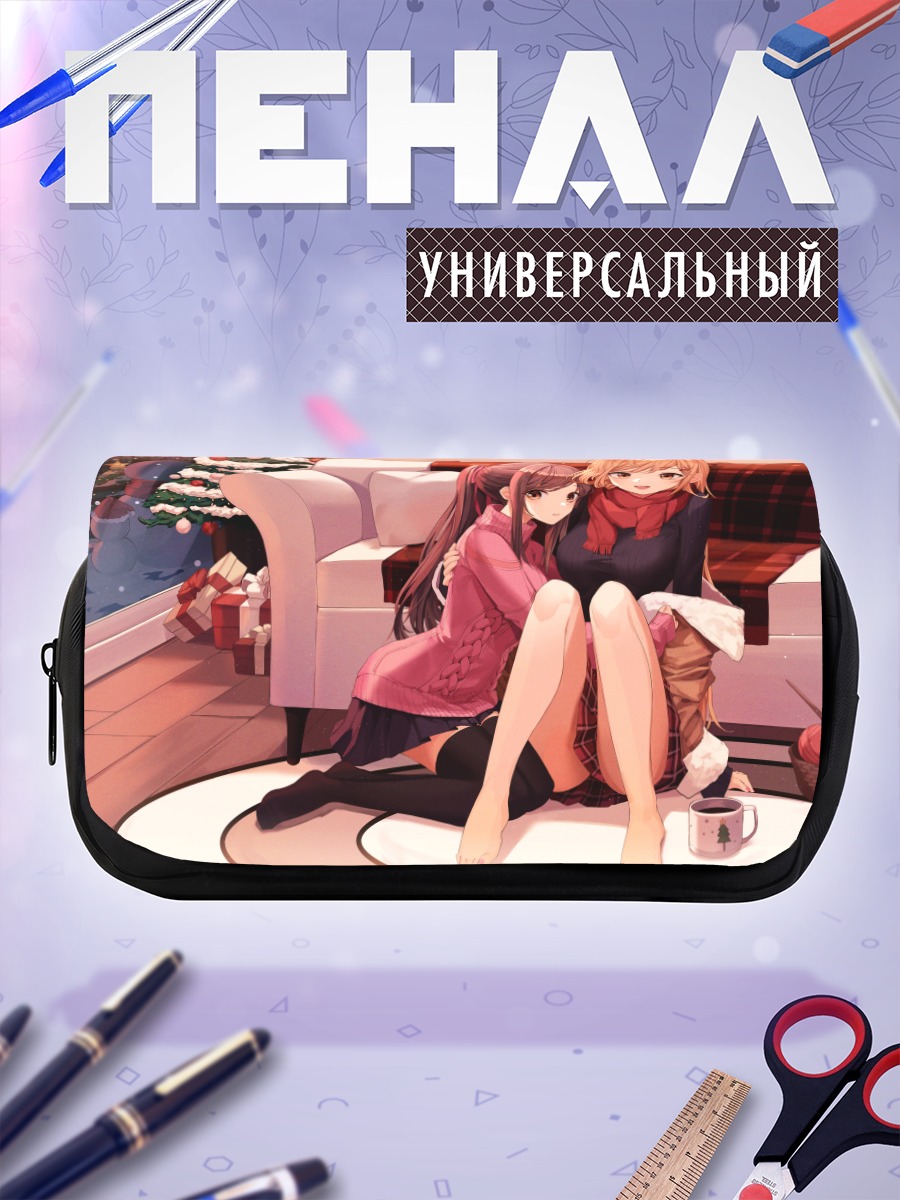 Пенал-косметичка Уютный зимний вечер