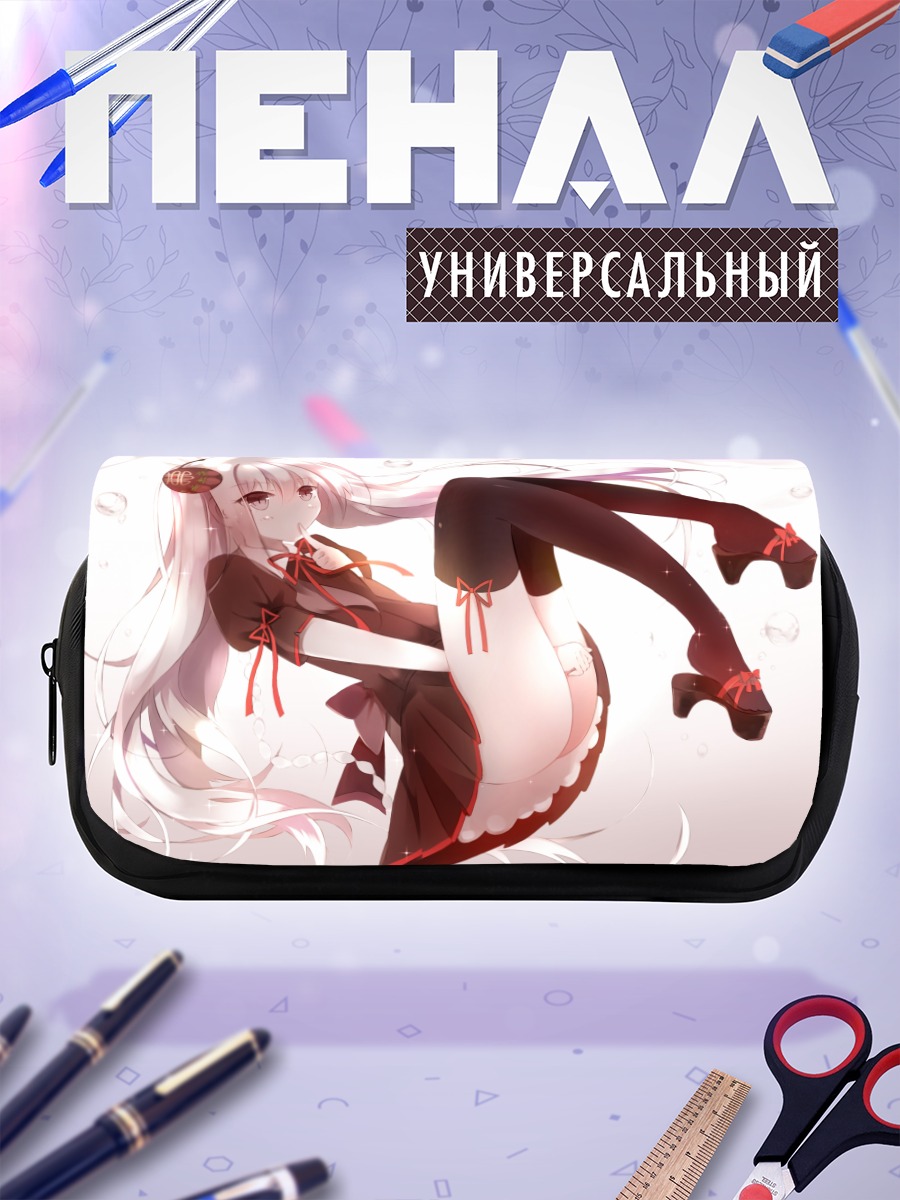 Пенал-косметичка Девушка в лентах