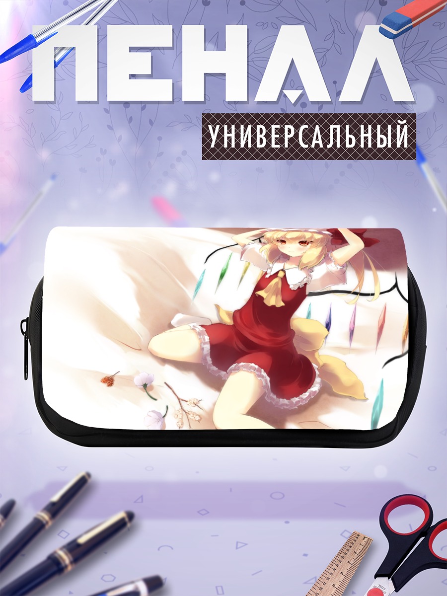 Пенал-косметичка Фландр Скарлет в цветах