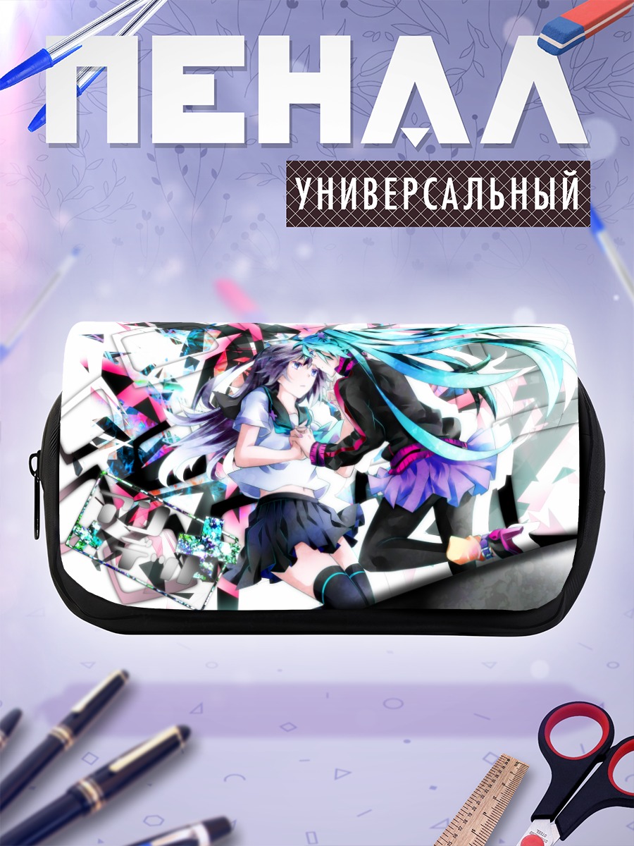 Пенал-косметичка Мику Хацунэ в танце