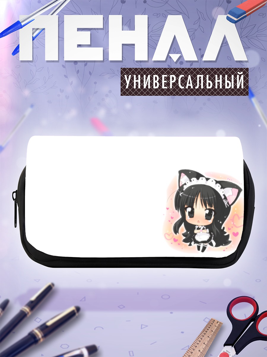 Пенал-косметичка Мио Акияма в кошачьих ушках