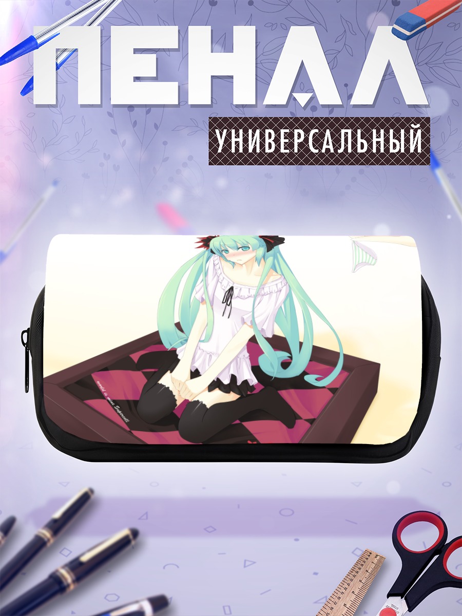 Пенал-косметичка Мику Хацунэ в платье