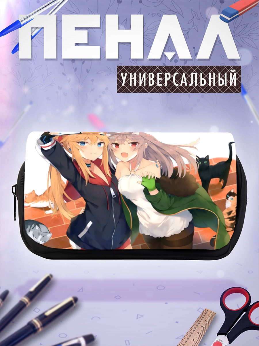 Пенал-косметичка Кошкодевочки с камерой