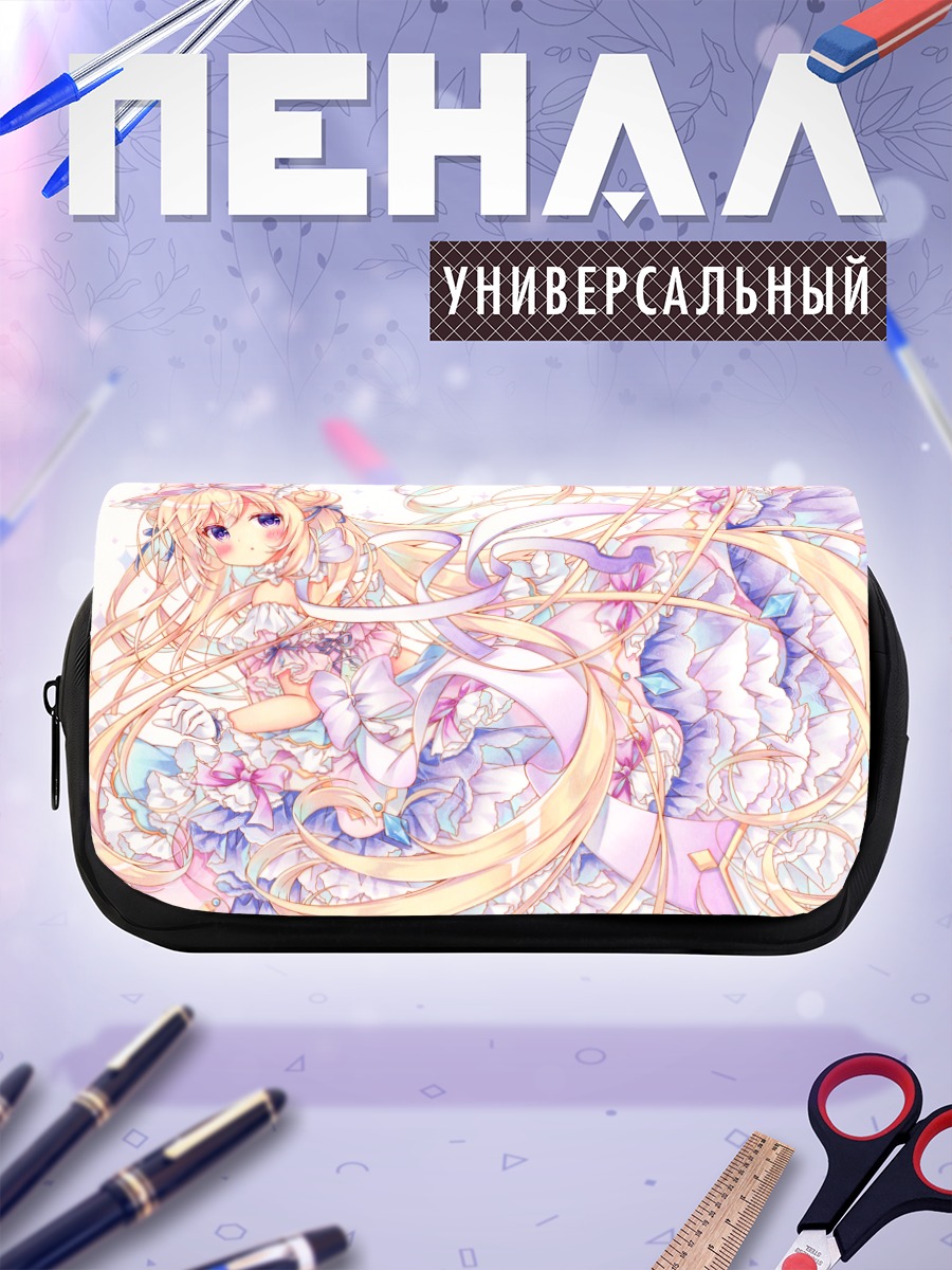 Пенал-косметичка Блондинка в лолите