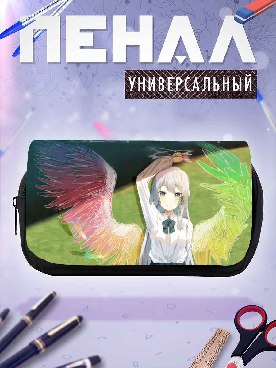 Пенал-косметичка Девушка с крыльями