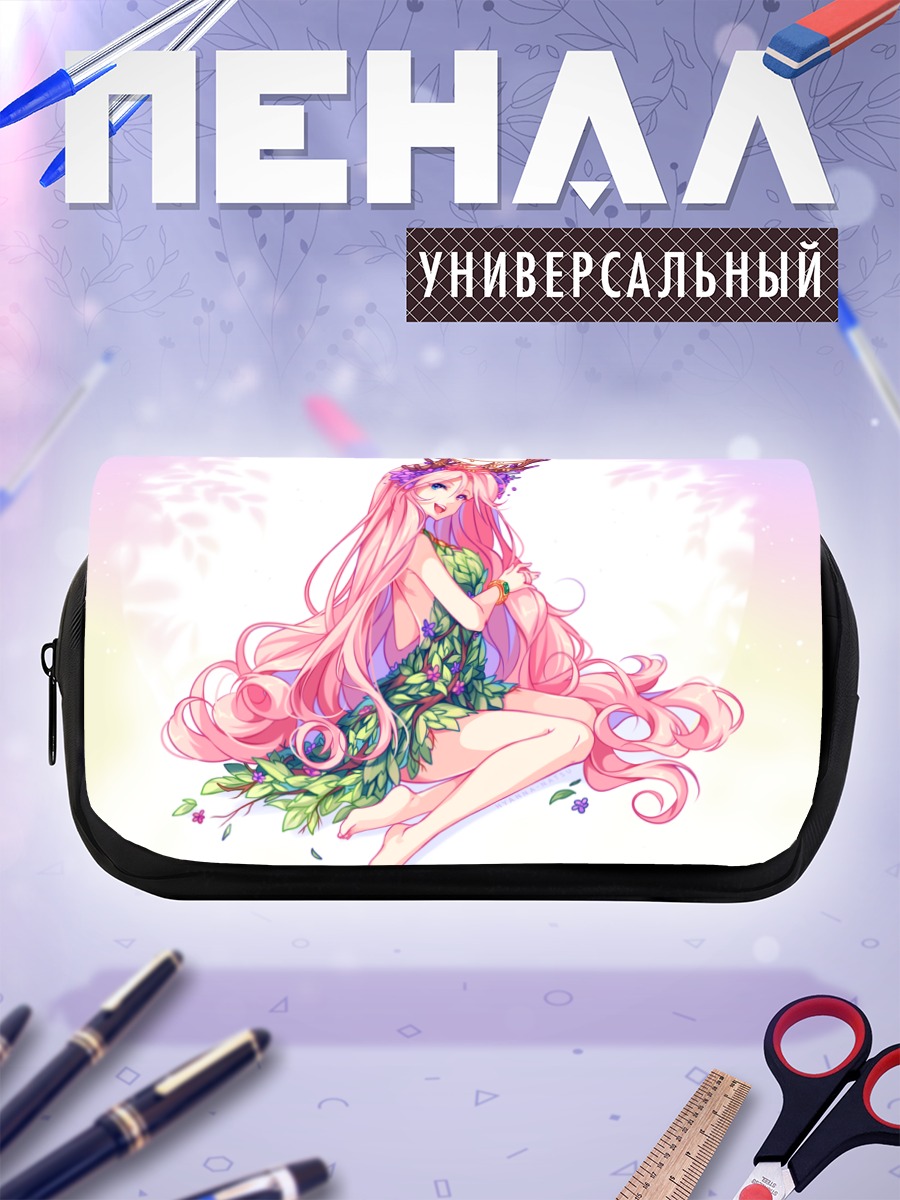 Пенал-косметичка Лесная нимфа с рогами