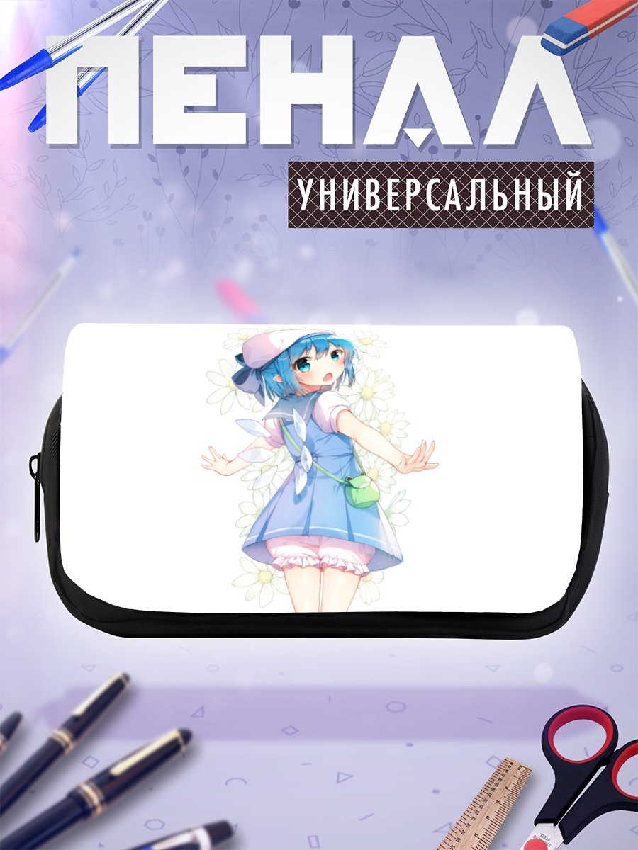 Пенал-косметичка Сирно в цветах