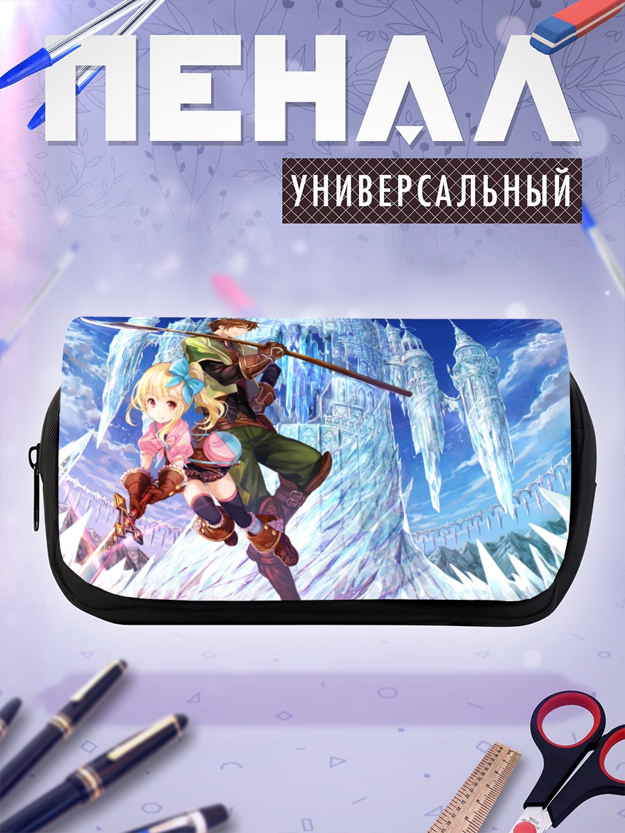 Пенал-косметичка Герои в ледяном замке