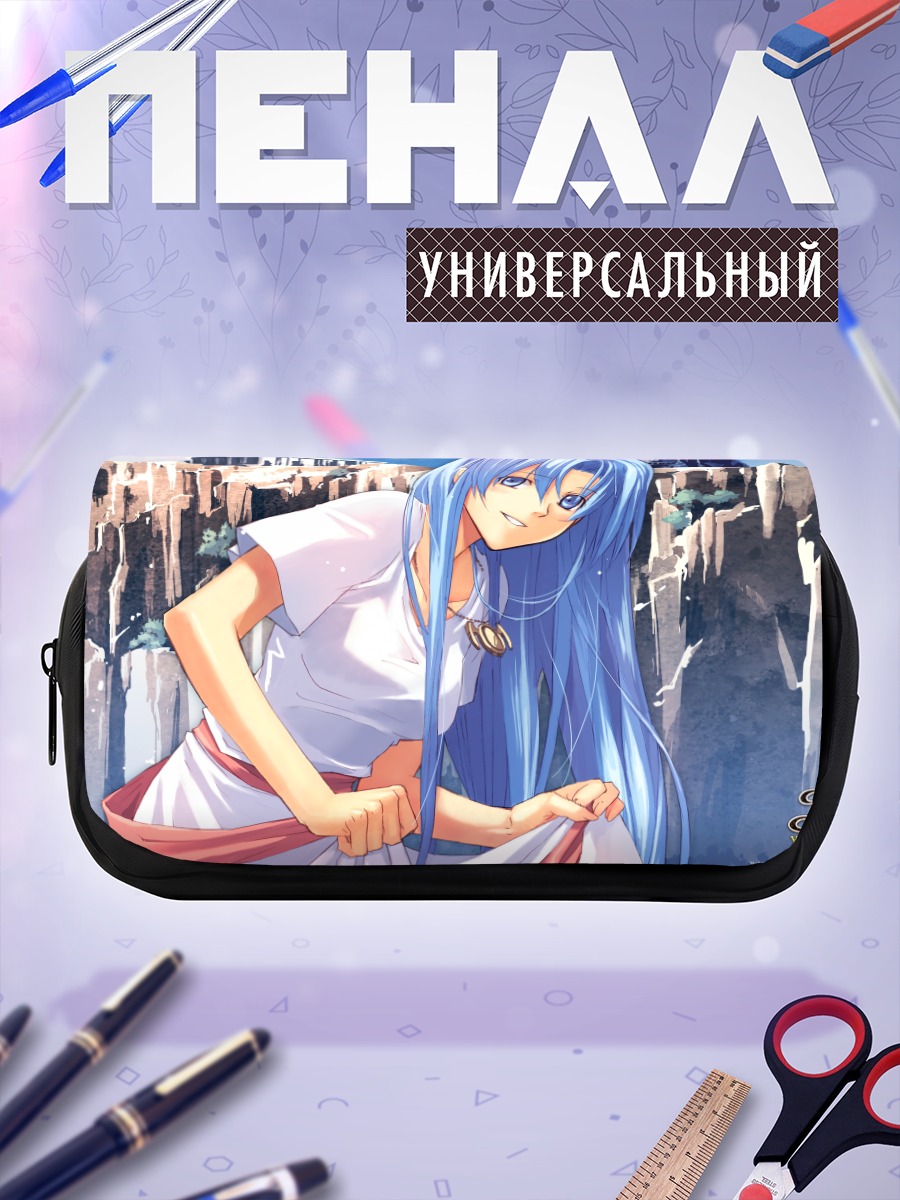 Пенал-косметичка Мику Хацунэ на скалах