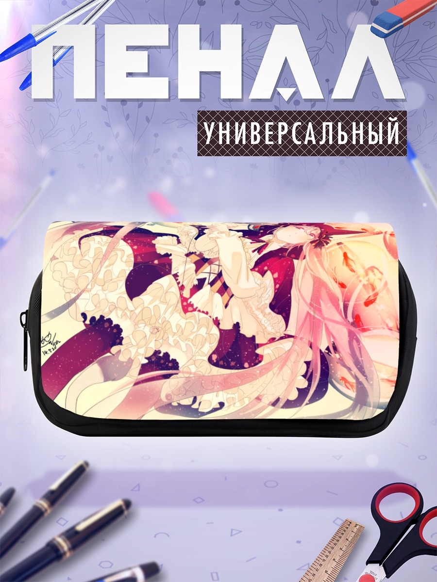 Пенал-косметичка Мику Хацунэ в платье