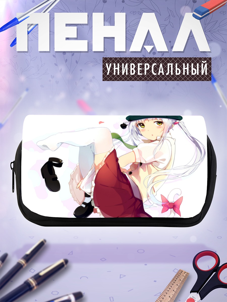 Пенал-косметичка Девочка в берете
