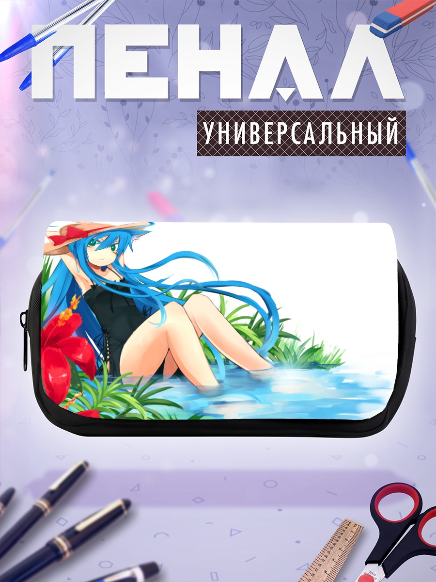Пенал-косметичка Мику Хацунэ у воды