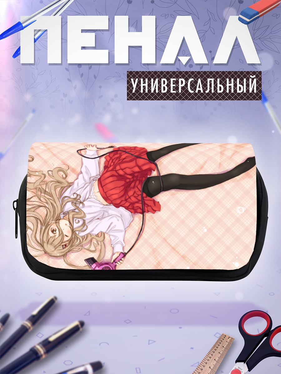 Пенал-косметичка Девушка в красном