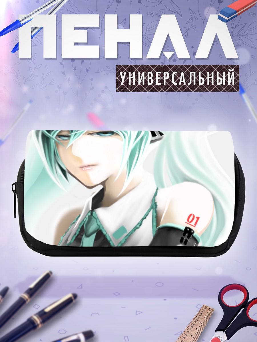 Пенал-косметичка Мику Хацунэ 01