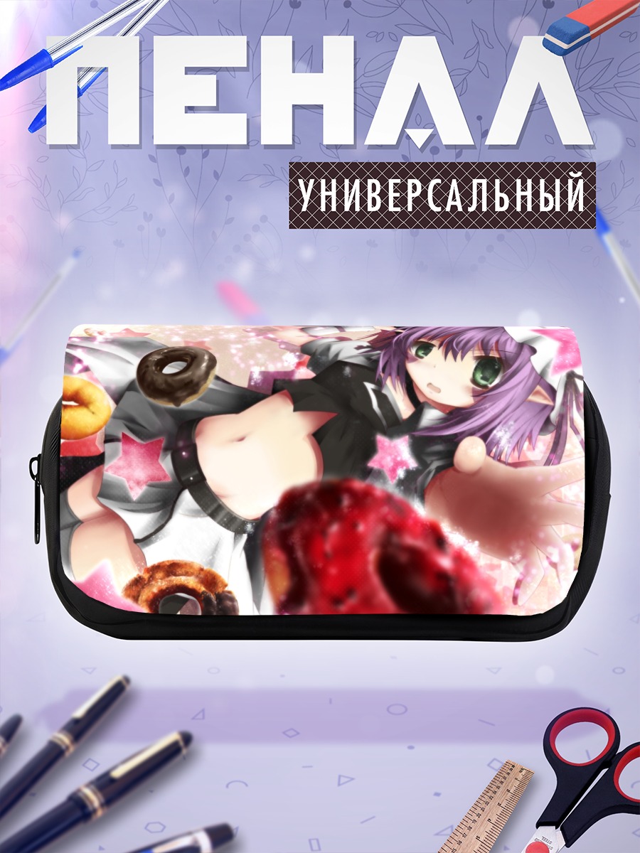 Пенал-косметичка Мерри в пончиках
