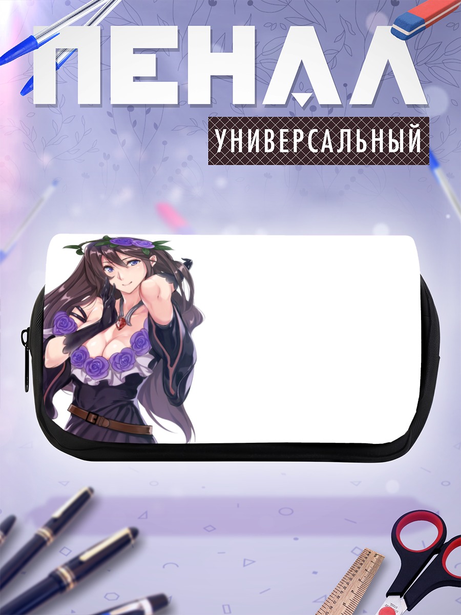 Пенал-косметичка Розетта в цветах
