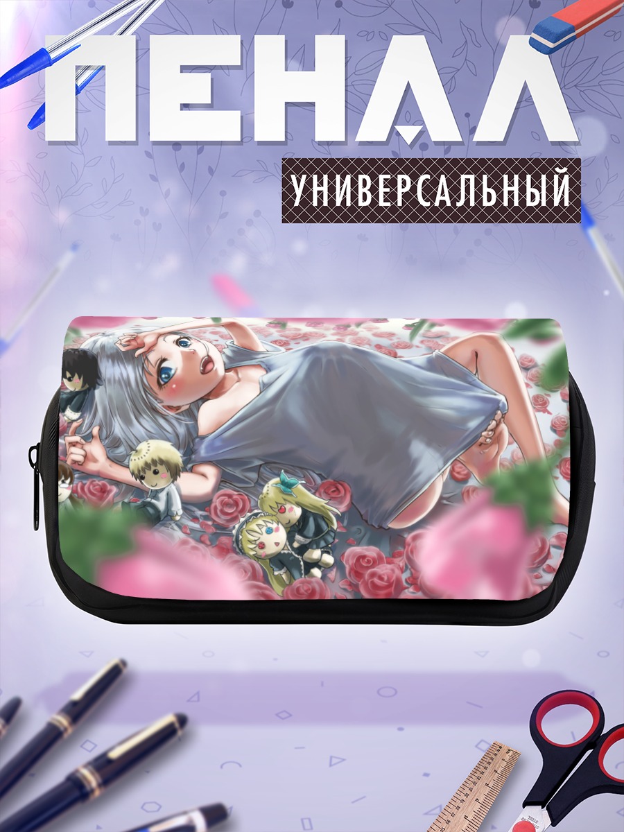 Пенал-косметичка Сена Кашивадзаки в розах