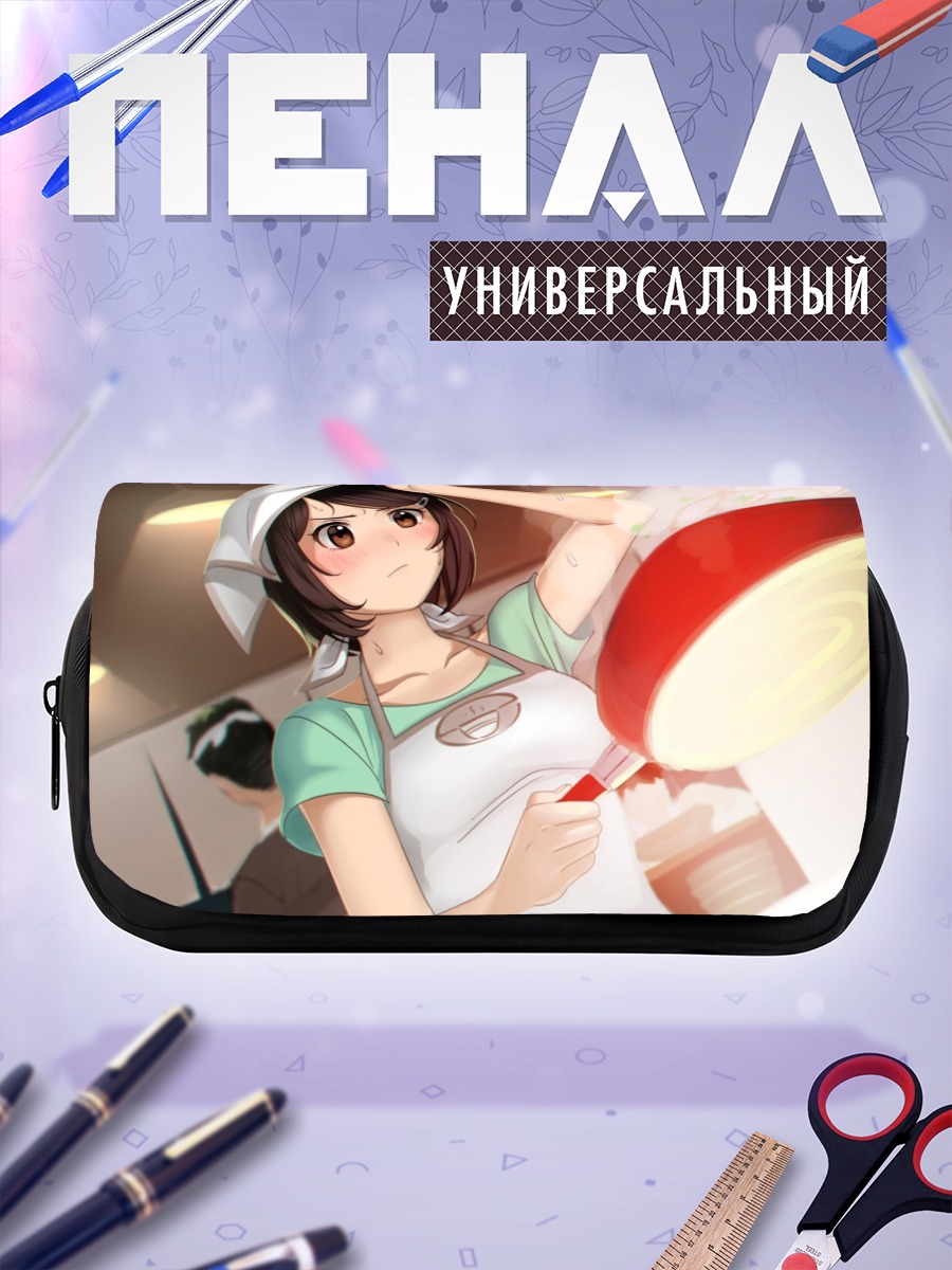 Пенал-косметичка Кагоме на кухне