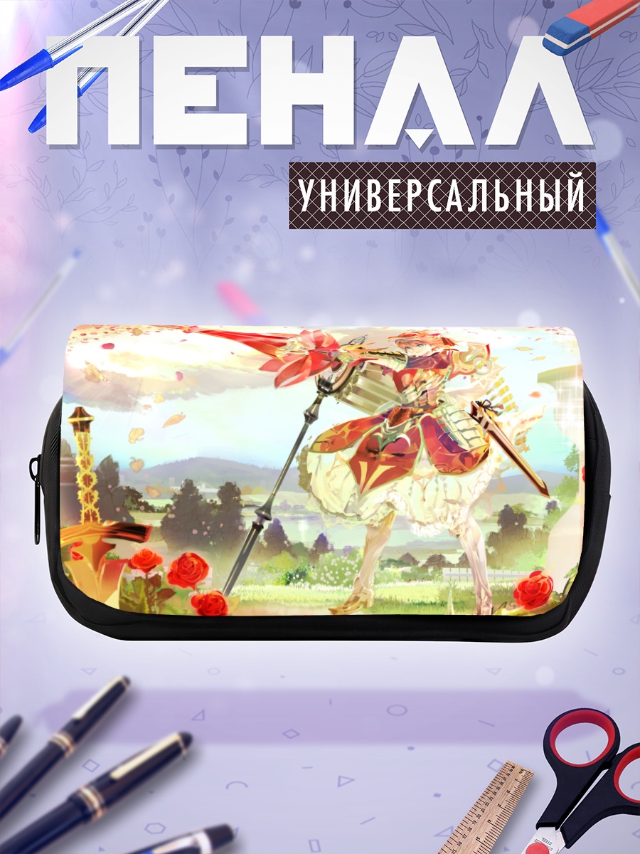 Пенал-косметичка Воин в розах