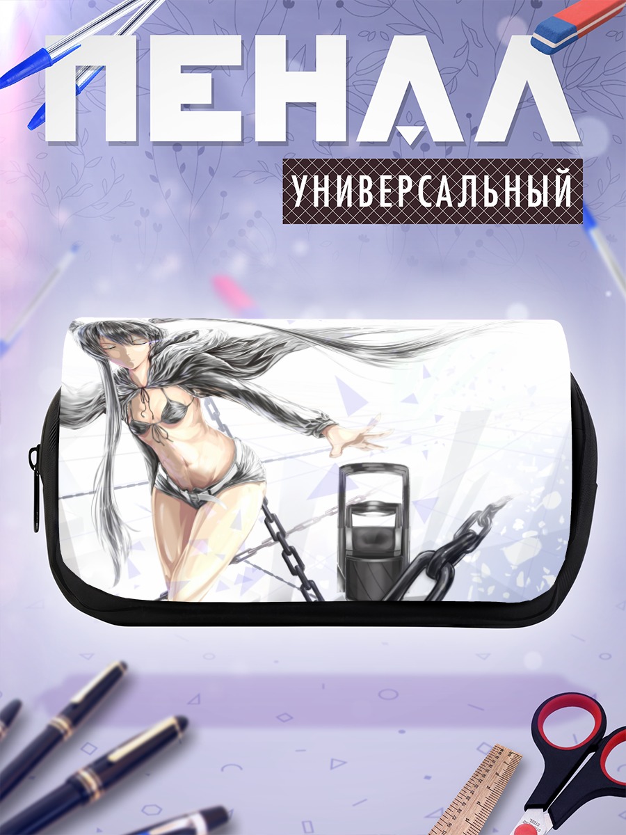 Пенал-косметичка Мику Хацунэ с цепями