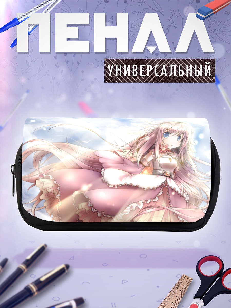 Пенал-косметичка Девушка в платье