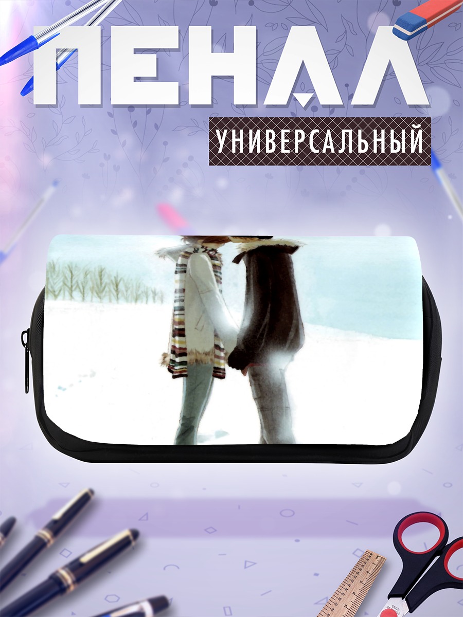 Пенал-косметичка Нанами Такахаши в снегу