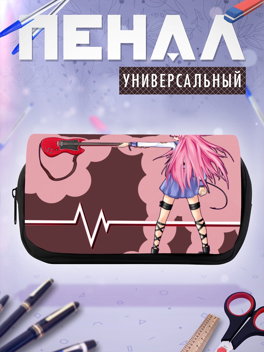 Пенал-косметичка Юи с гитарой