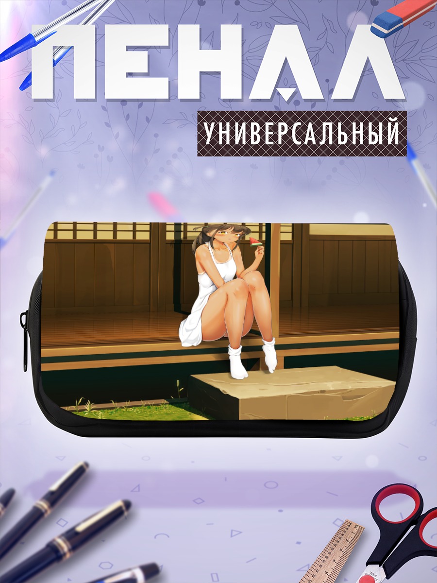 Пенал-косметичка Девочка с леденцом
