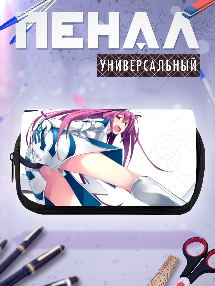 Пенал-косметичка Мику Хацунэ в белом