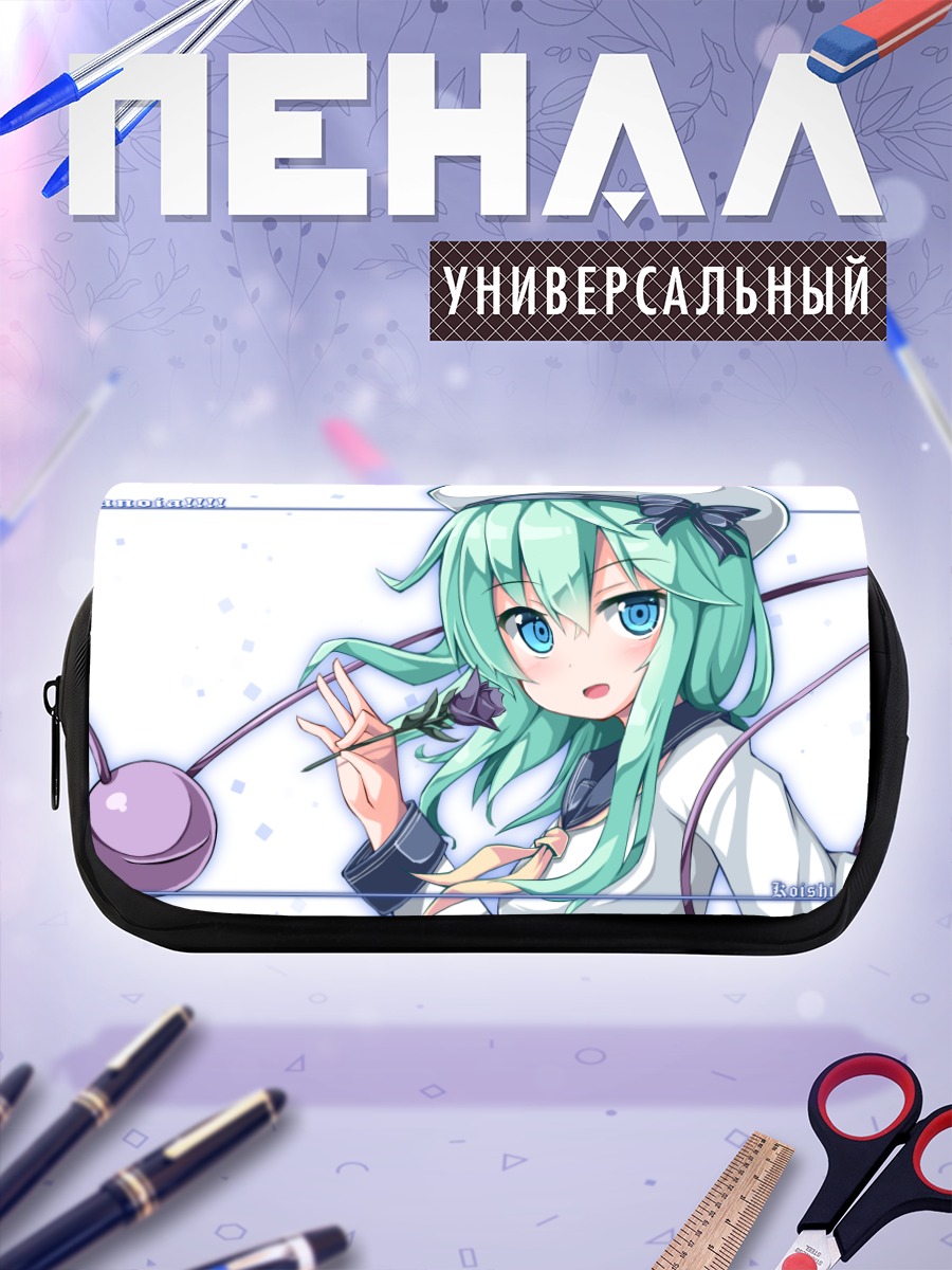 Пенал-косметичка Коиши Комейдзи с цветком
