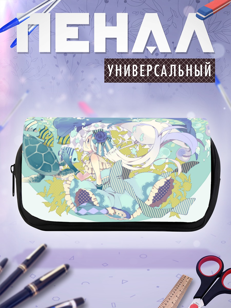 Пенал-косметичка Иа в цветах