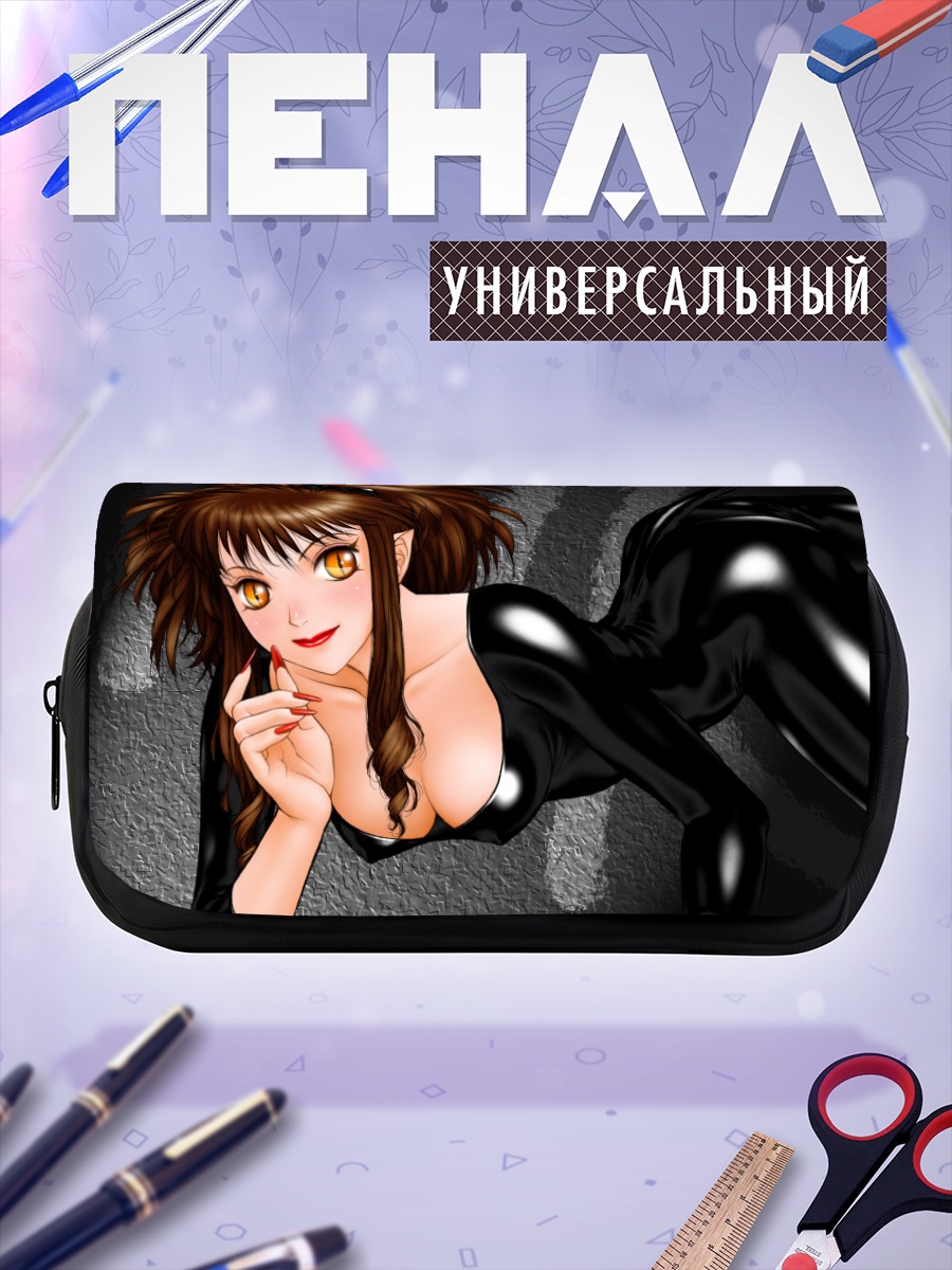Пенал-косметичка Девушка в боди