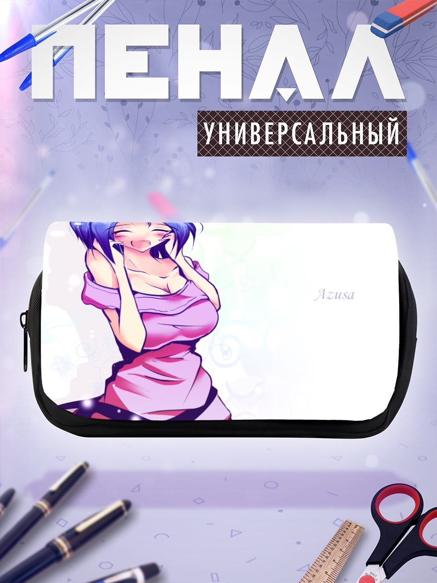 Пенал-косметичка Азуза Миура в розовом