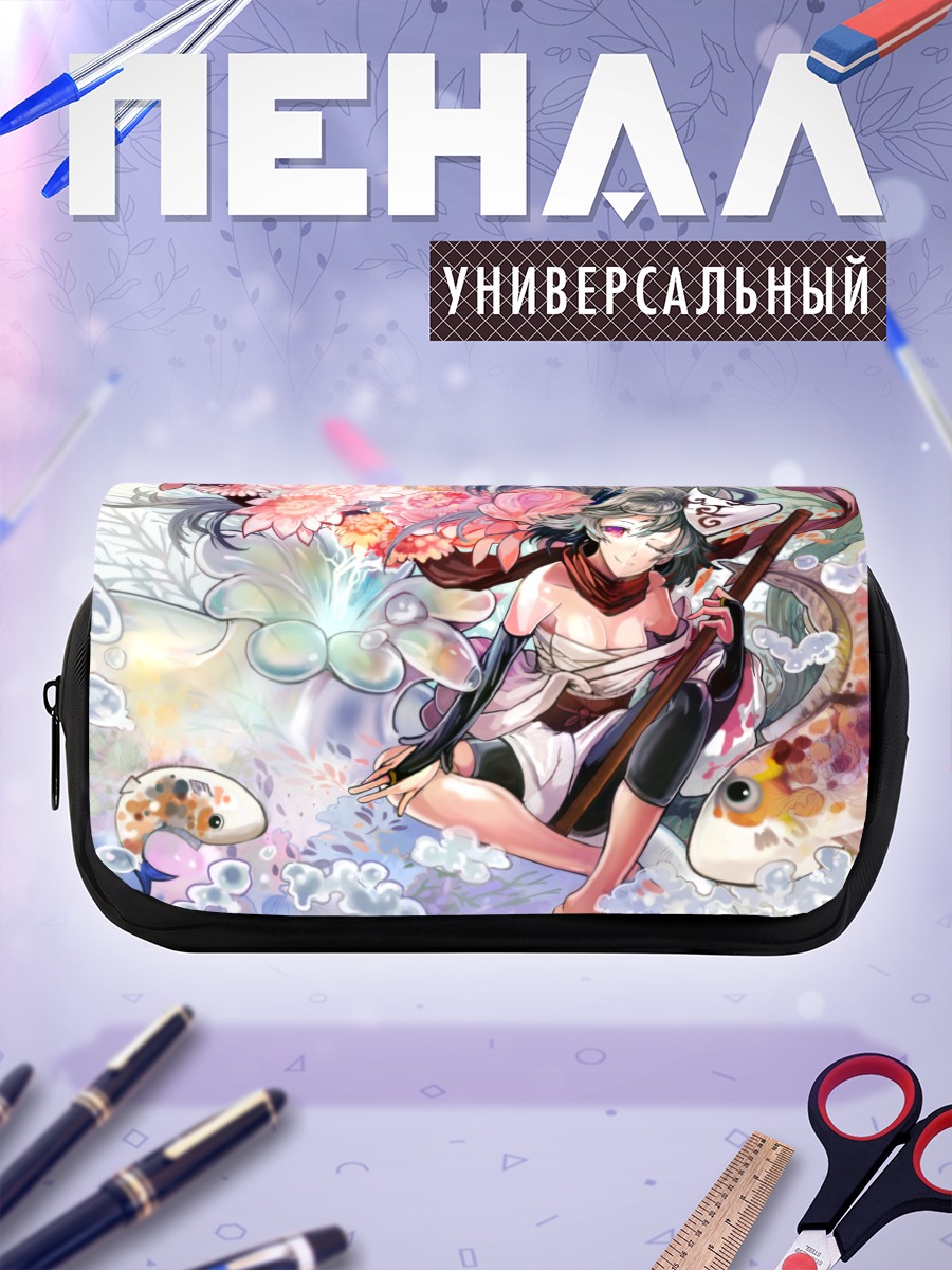 Пенал-косметичка Воин с катаной