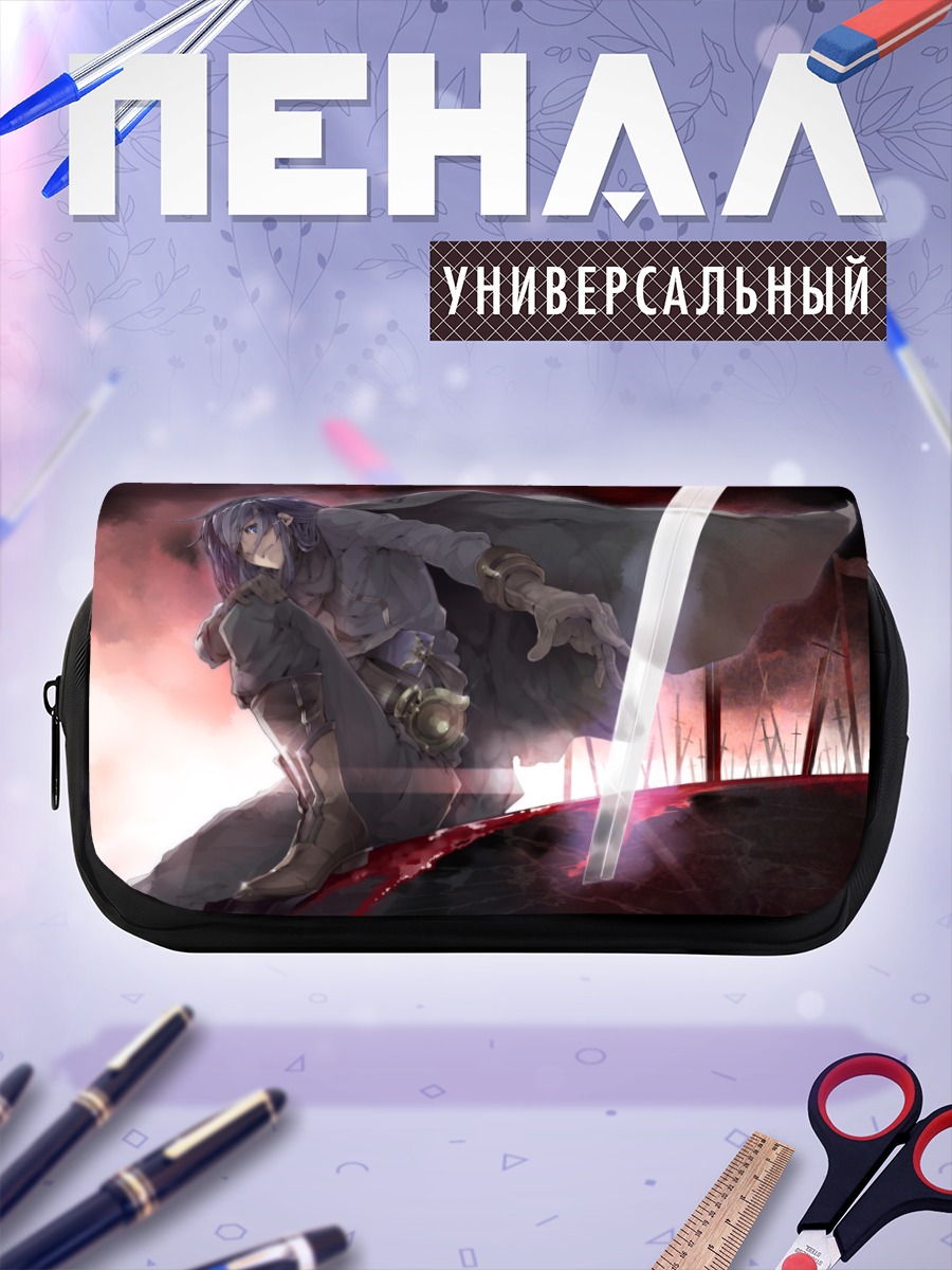 Пенал-косметичка Воин с мечом
