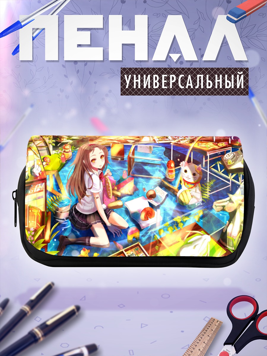Пенал-косметичка Девушка в воде