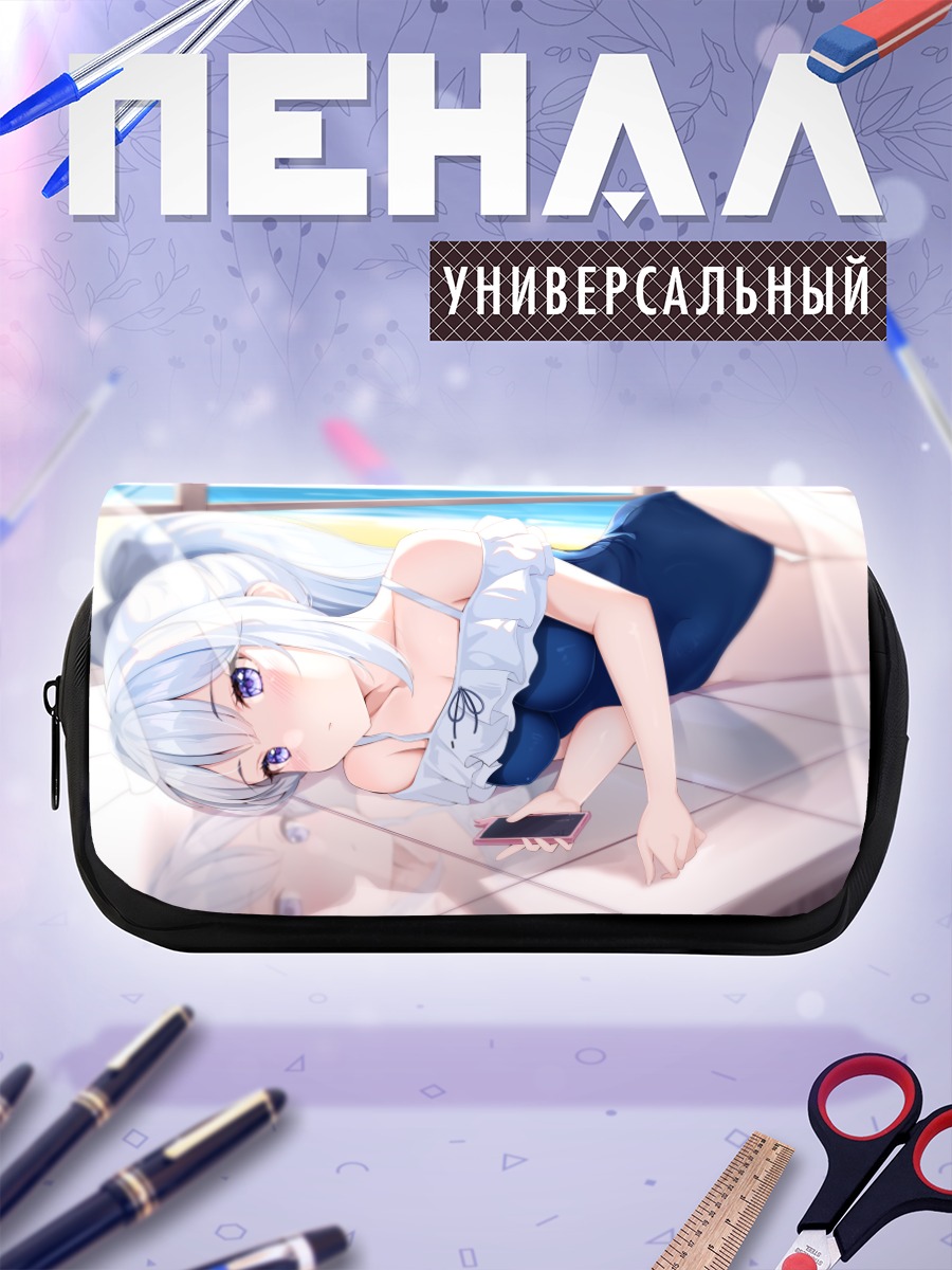 Пенал-косметичка Мияко Цукиюки с телефоном