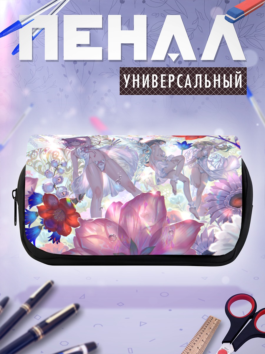 Пенал-косметичка Нимфы в цветах