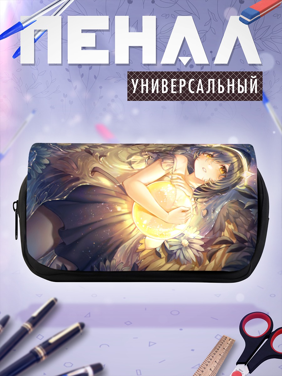 Пенал-косметичка Ангел в цветах