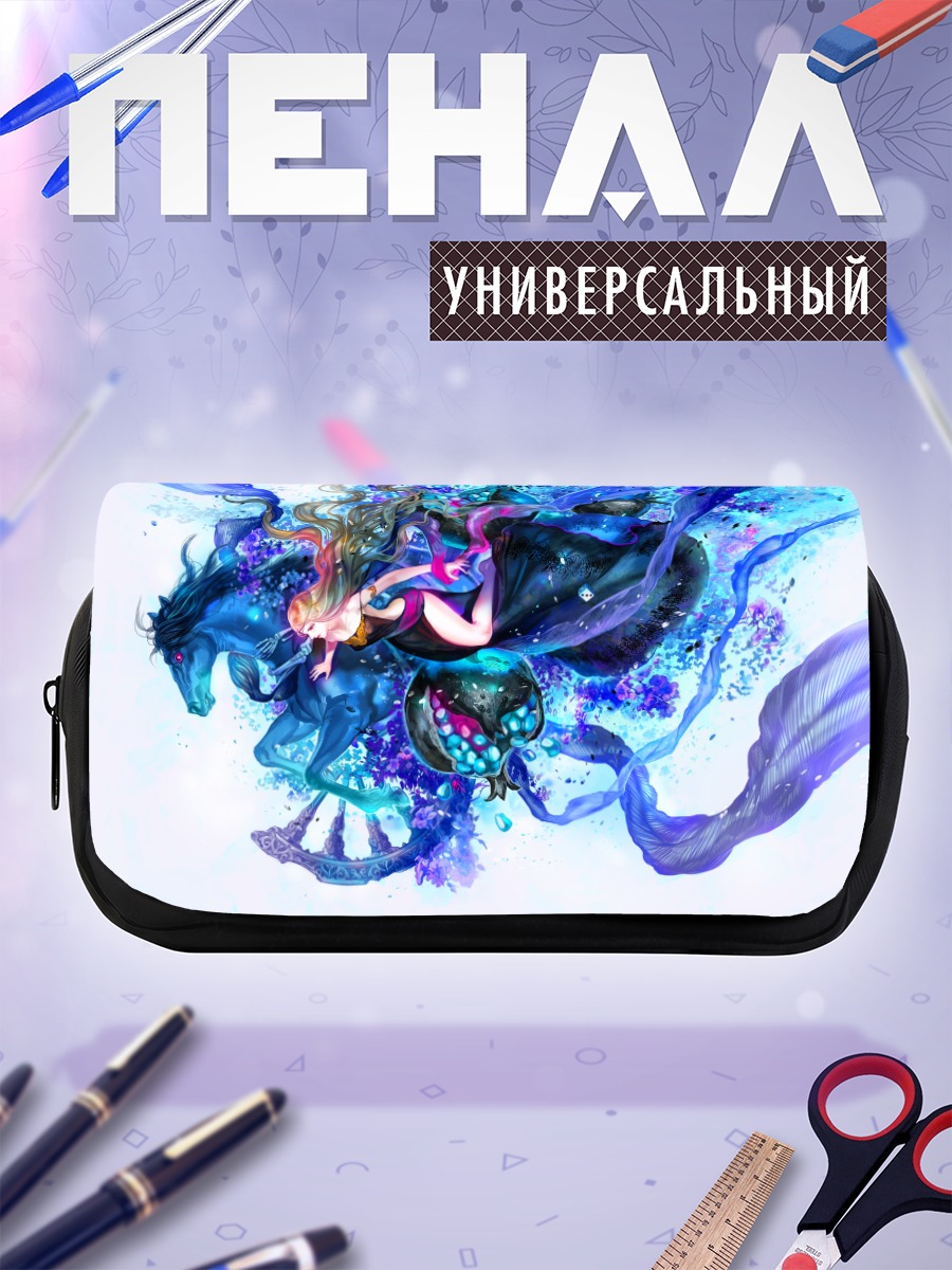 Пенал-косметичка Персефона в цветах