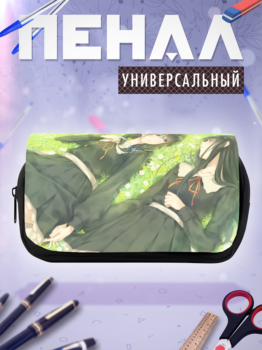 Пенал-косметичка Рикка и Суоу в цветах