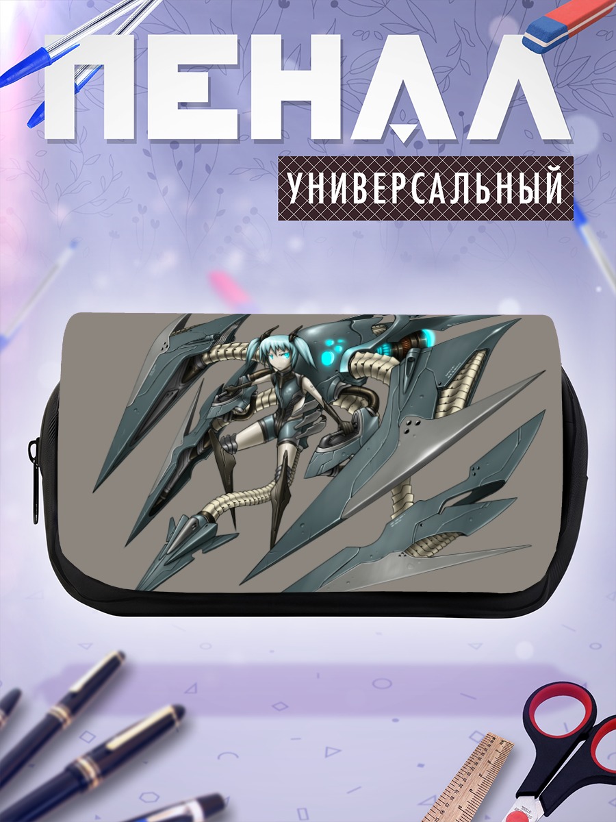 Пенал-косметичка Мику Хацунэ Меха